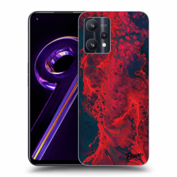 Szilikon tok erre a típusra Realme 9 Pro 5G - Organic red