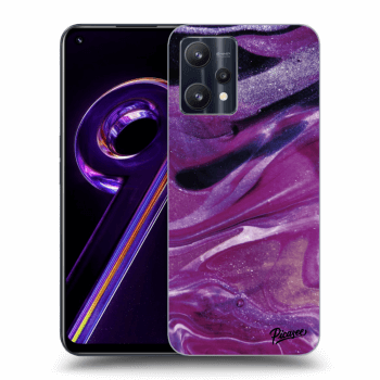 Picasee ULTIMATE CASE Realme 9 Pro 5G - készülékre - Purple glitter