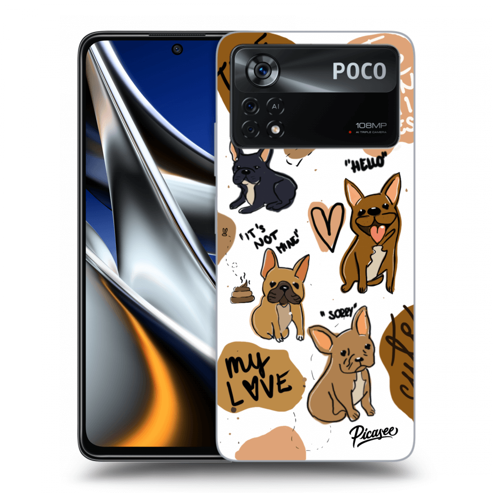 Picasee ULTIMATE CASE Xiaomi Poco X4 Pro 5G - készülékre - Frenchies
