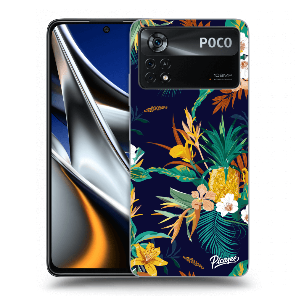 Picasee ULTIMATE CASE Xiaomi Poco X4 Pro 5G - készülékre - Pineapple Color