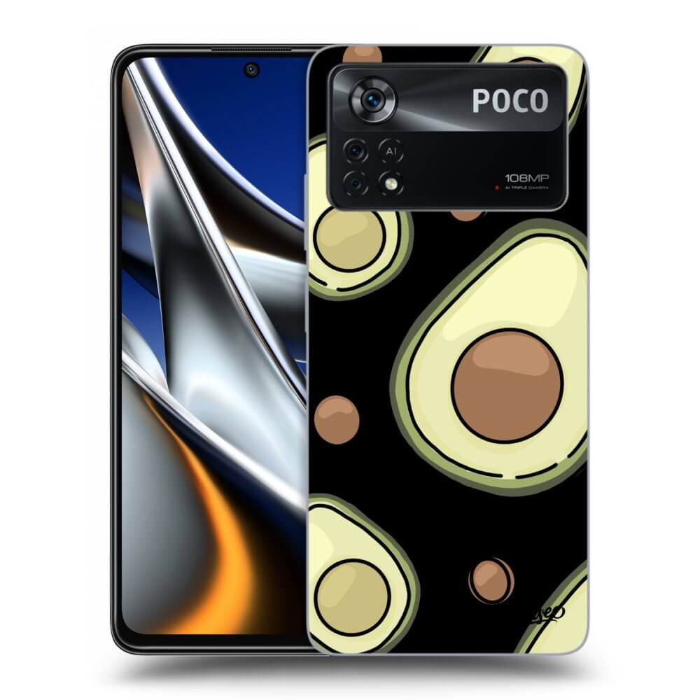 Picasee fekete szilikon tok az alábbi mobiltelefonokra Xiaomi Poco X4 Pro 5G - Avocado