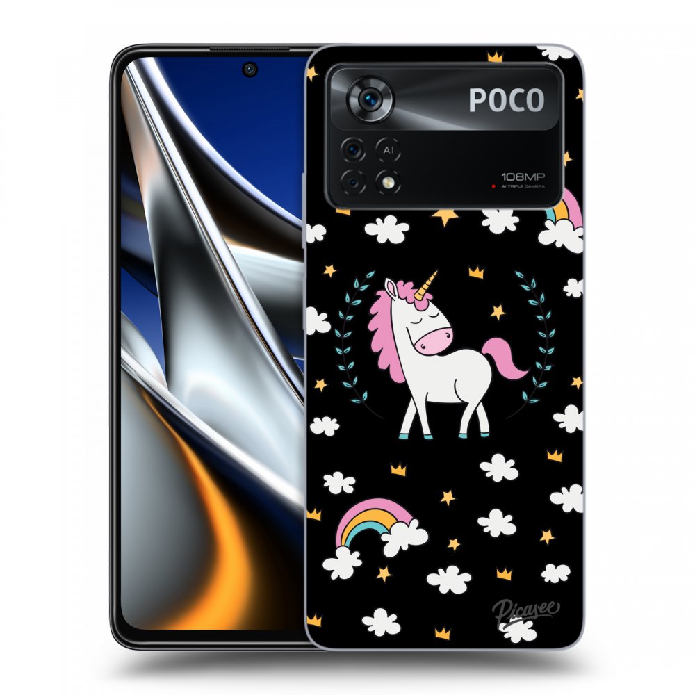 Picasee ULTIMATE CASE Xiaomi Poco X4 Pro 5G - készülékre - Unicorn star heaven