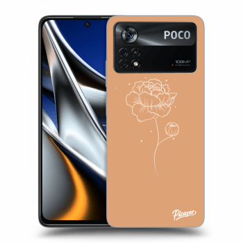 Picasee ULTIMATE CASE Xiaomi Poco X4 Pro 5G - készülékre - Peonies