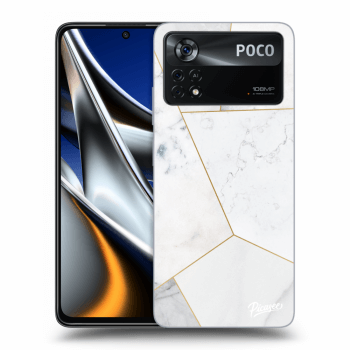 Picasee ULTIMATE CASE Xiaomi Poco X4 Pro 5G - készülékre - White tile