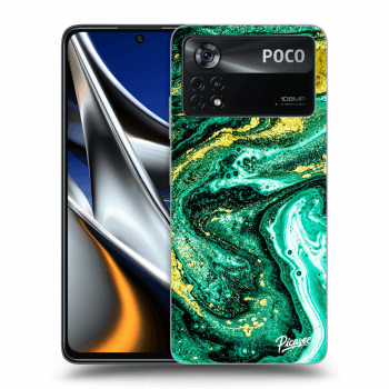 Szilikon tok erre a típusra Xiaomi Poco X4 Pro 5G - Green Gold