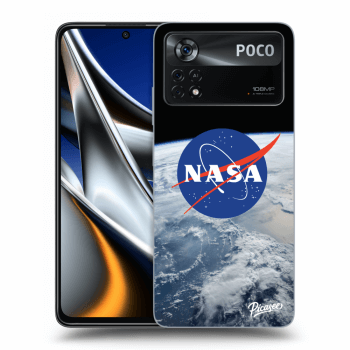 Picasee fekete szilikon tok az alábbi mobiltelefonokra Xiaomi Poco X4 Pro 5G - Nasa Earth