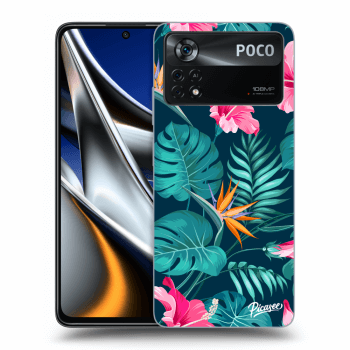 Szilikon tok erre a típusra Xiaomi Poco X4 Pro 5G - Pink Monstera