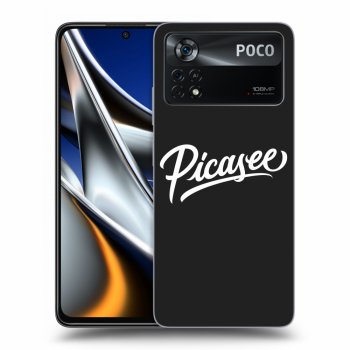 Picasee fekete szilikon tok az alábbi mobiltelefonokra Xiaomi Poco X4 Pro 5G - Picasee - White