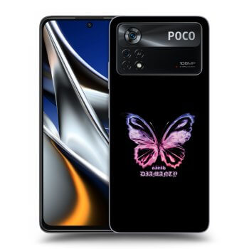 Szilikon tok erre a típusra Xiaomi Poco X4 Pro 5G - Diamanty Purple