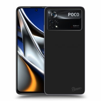 Picasee fekete szilikon tok az alábbi mobiltelefonokra Xiaomi Poco X4 Pro 5G - Clear