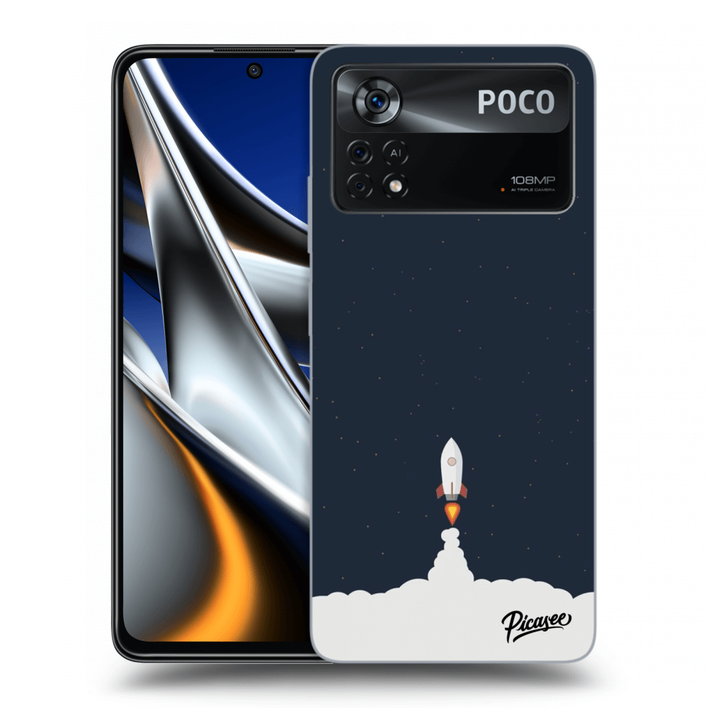 Picasee átlátszó szilikon tok az alábbi mobiltelefonokra Xiaomi Poco X4 Pro 5G - Astronaut 2