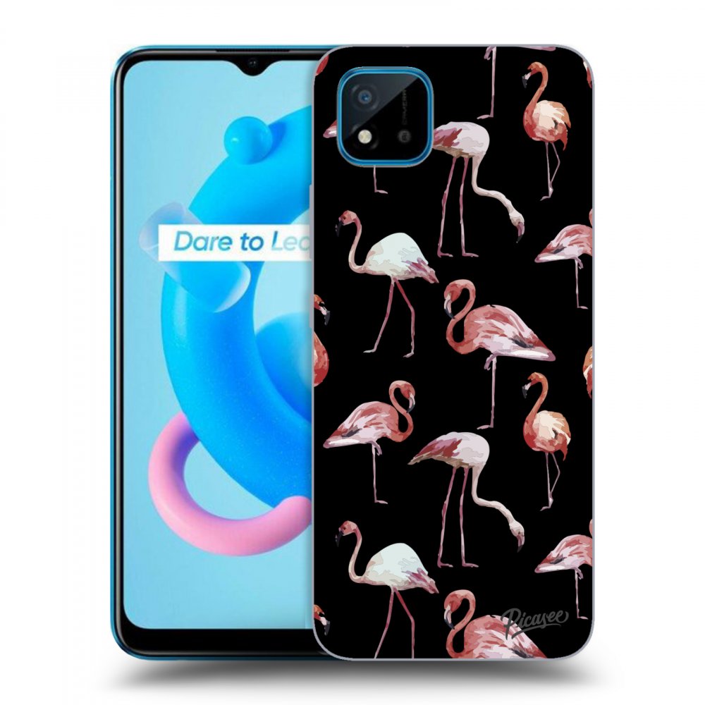 Picasee ULTIMATE CASE Realme C11 (2021) - készülékre - Flamingos
