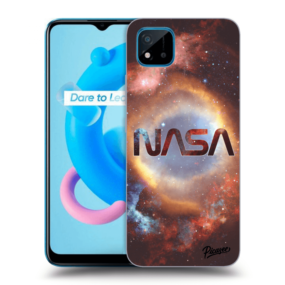Picasee átlátszó szilikon tok az alábbi mobiltelefonokra Realme C11 (2021) - Nebula