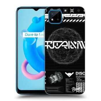 Szilikon tok erre a típusra Realme C11 (2021) - BLACK DISCO