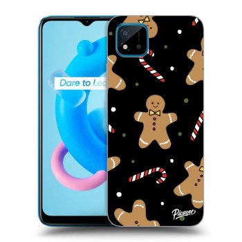 Picasee fekete szilikon tok az alábbi mobiltelefonokra Realme C11 (2021) - Gingerbread