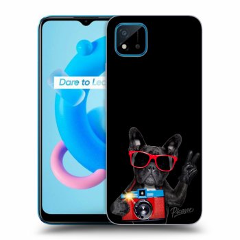 Szilikon tok erre a típusra Realme C11 (2021) - French Bulldog