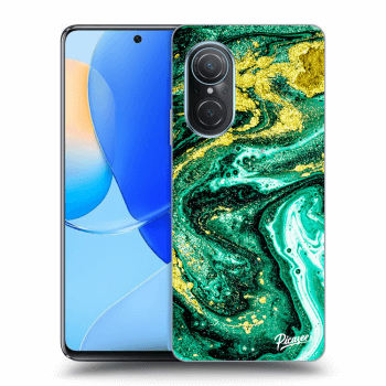 Szilikon tok erre a típusra Huawei Nova 9 SE - Green Gold