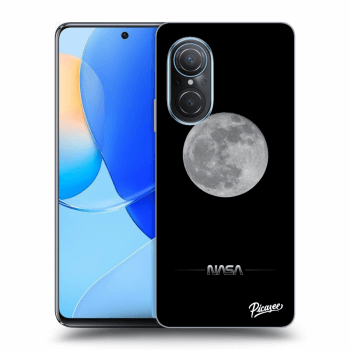Picasee fekete szilikon tok az alábbi mobiltelefonokra Huawei Nova 9 SE - Moon Minimal