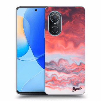 Szilikon tok erre a típusra Huawei Nova 9 SE - Sunset