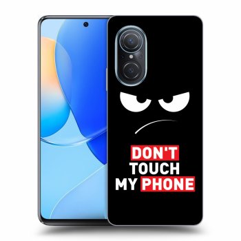 Szilikon tok erre a típusra Huawei Nova 9 SE - Angry Eyes - Transparent