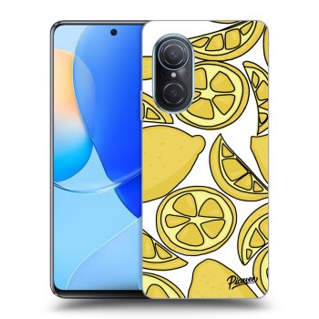 Szilikon tok erre a típusra Huawei Nova 9 SE - Lemon