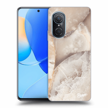 Szilikon tok erre a típusra Huawei Nova 9 SE - Cream marble