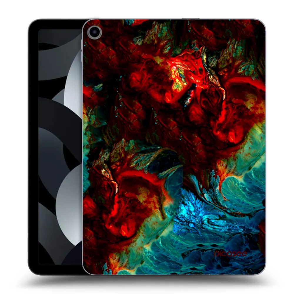 Picasee átlátszó szilikon tok az alábbi táblagépre Apple iPad Air 5 10.9" 2022 - Universe