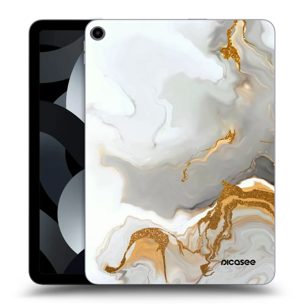Picasee átlátszó szilikon tok az alábbi táblagépre Apple iPad Air 5 10.9" 2022 - Her