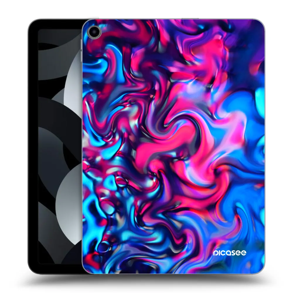 Picasee átlátszó szilikon tok az alábbi táblagépre Apple iPad Air 5 10.9" 2022 - Redlight
