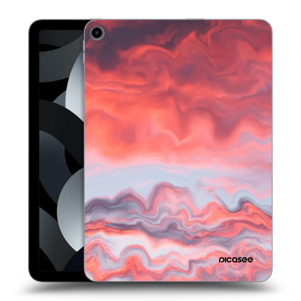 Picasee átlátszó szilikon tok az alábbi táblagépre Apple iPad Air 5 10.9" 2022 - Sunset