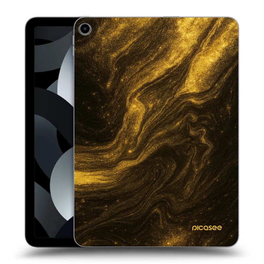 Picasee átlátszó szilikon tok az alábbi táblagépre Apple iPad Air 5 10.9" 2022 - Black