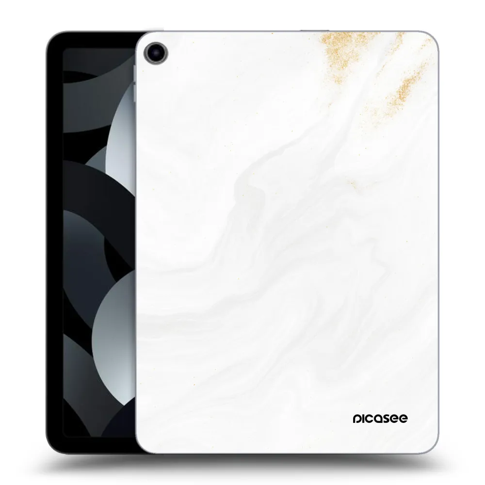 Picasee átlátszó szilikon tok az alábbi táblagépre Apple iPad Air 5 10.9" 2022 - White