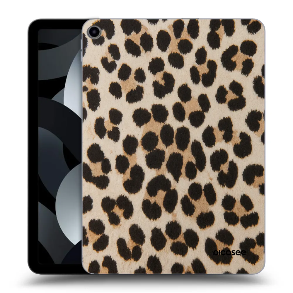 Picasee átlátszó szilikon tok az alábbi táblagépre Apple iPad Air 5 10.9" 2022 - Brown Tiger