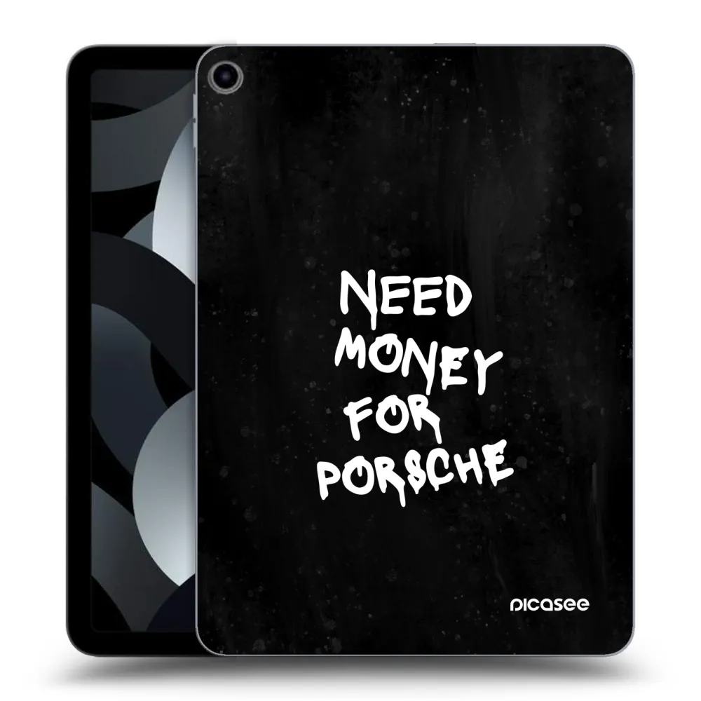 Picasee átlátszó szilikon tok az alábbi táblagépre Apple iPad Air 5 10.9" 2022 - Black Dollar