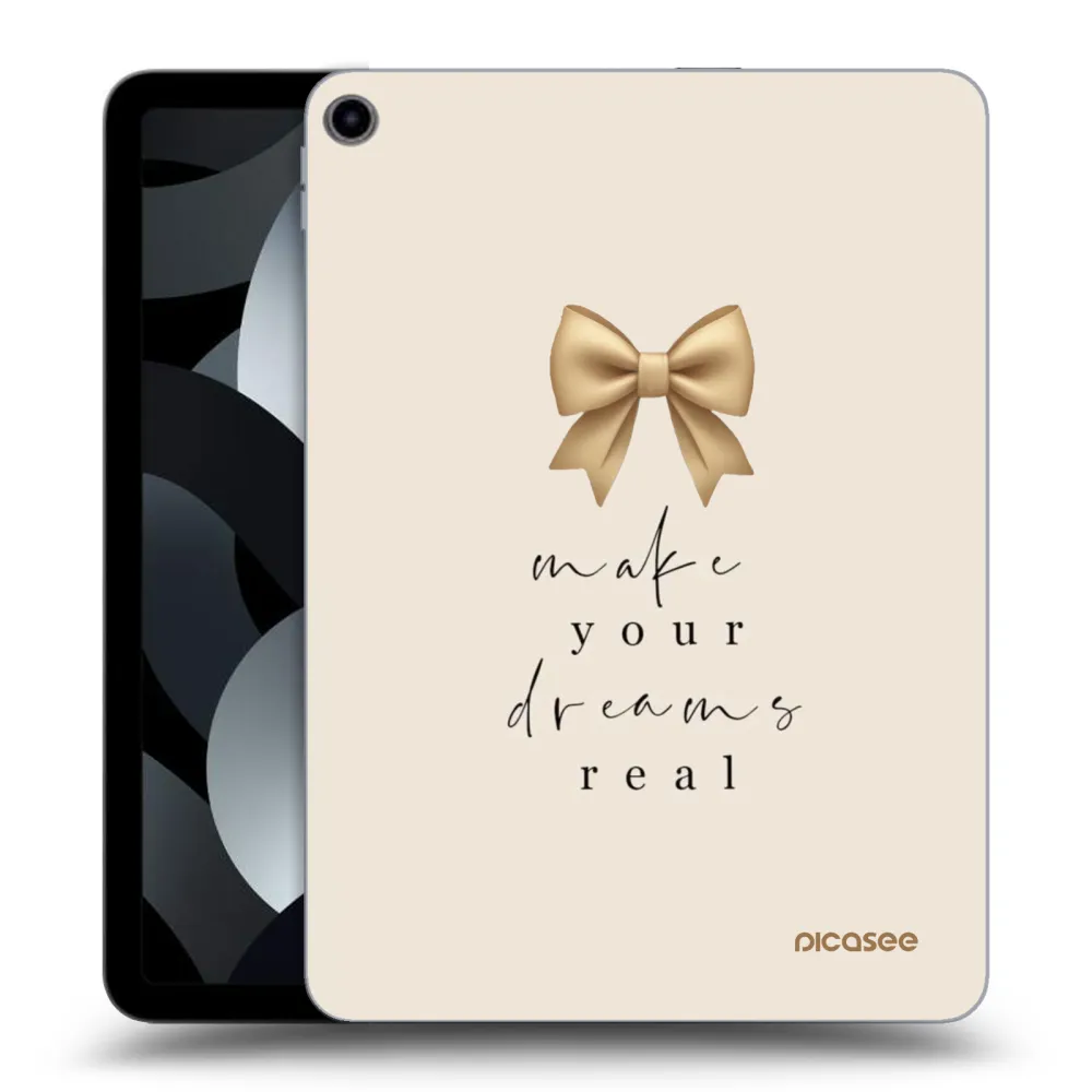 Picasee átlátszó szilikon tok az alábbi táblagépre Apple iPad Air 5 10.9" 2022 - Golden Dream