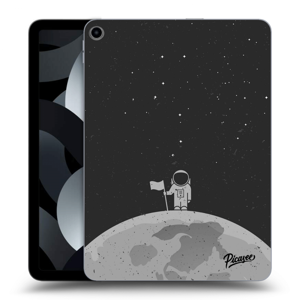 Picasee fekete szilikon tok az alábbi táblagépre Apple iPad Air 5 10.9" 2022 - Astronaut