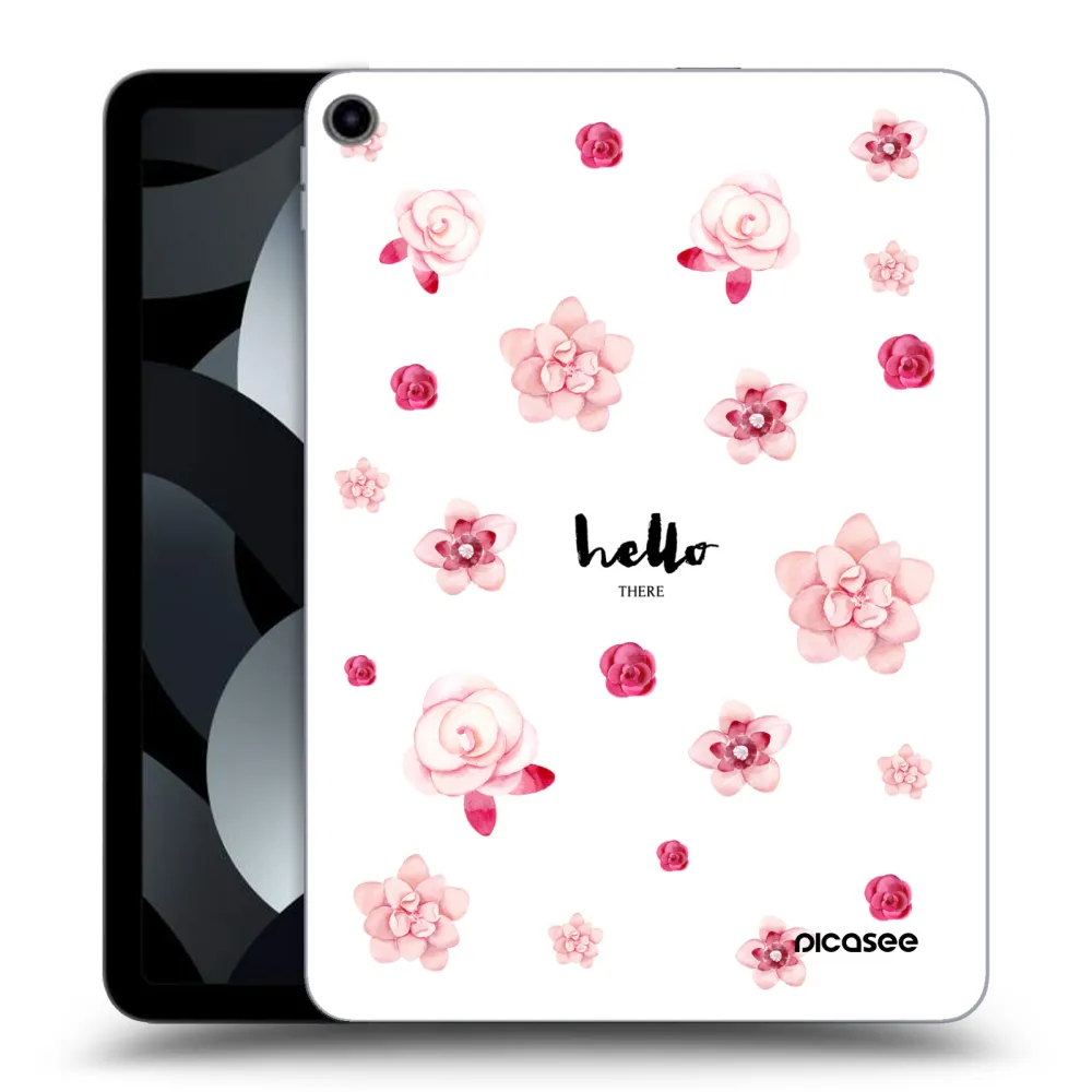 Picasee átlátszó szilikon tok az alábbi táblagépre Apple iPad Air 5 10.9" 2022 - Hello there