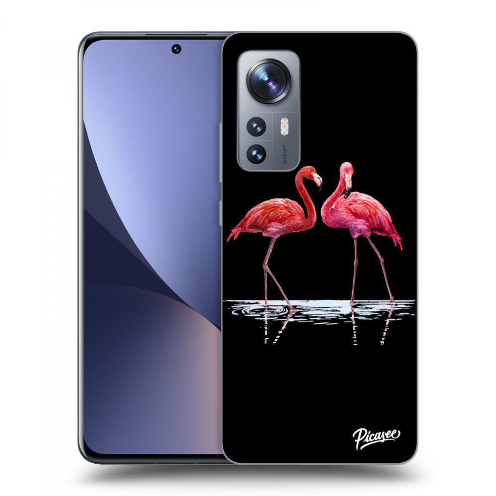 Picasee ULTIMATE CASE Xiaomi 12 - készülékre - Flamingos couple