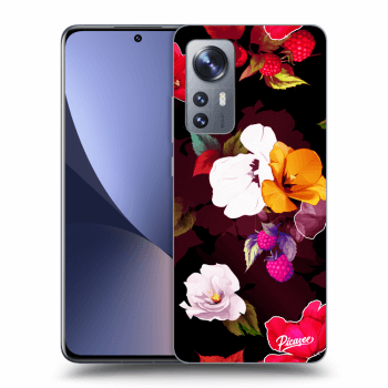 Szilikon tok erre a típusra Xiaomi 12 - Flowers and Berries