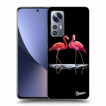 Szilikon tok erre a típusra Xiaomi 12 - Flamingos couple