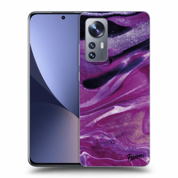 Picasee ULTIMATE CASE Xiaomi 12 - készülékre - Purple glitter