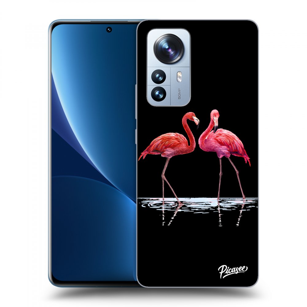 Picasee ULTIMATE CASE Xiaomi 12 Pro - készülékre - Flamingos couple