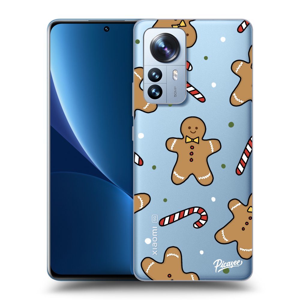 Picasee átlátszó szilikon tok az alábbi mobiltelefonokra Xiaomi 12 Pro - Gingerbread