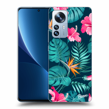 Szilikon tok erre a típusra Xiaomi 12 Pro - Pink Monstera