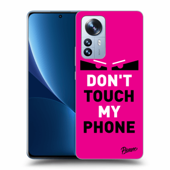 Szilikon tok erre a típusra Xiaomi 12 Pro - Shadow Eye - Pink