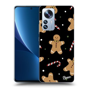 Picasee fekete szilikon tok az alábbi mobiltelefonokra Xiaomi 12 Pro - Gingerbread