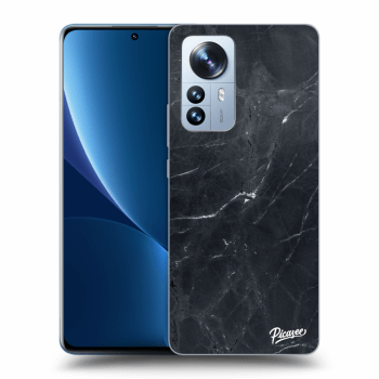 Szilikon tok erre a típusra Xiaomi 12 Pro - Black marble