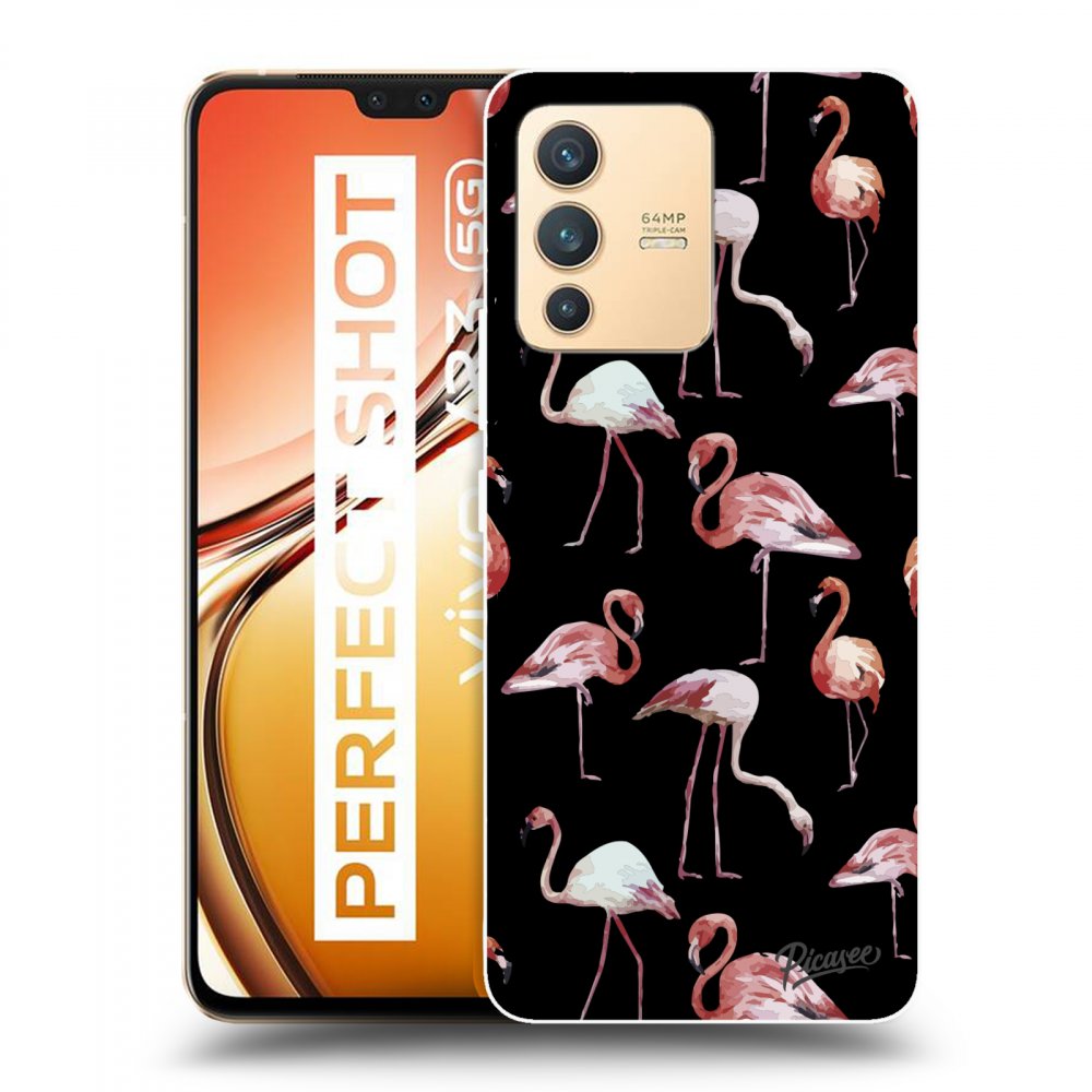 Picasee ULTIMATE CASE Vivo V23 5G - készülékre - Flamingos