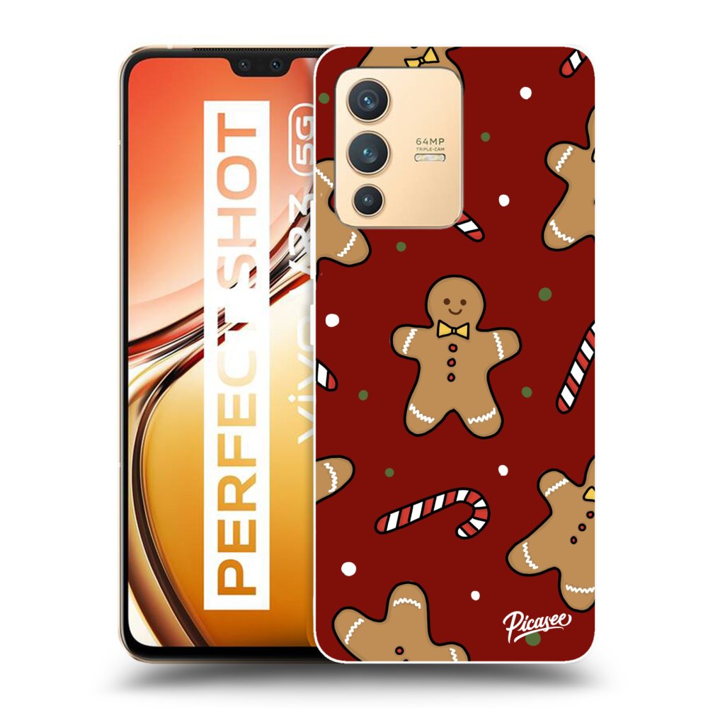 Picasee ULTIMATE CASE Vivo V23 5G - készülékre - Gingerbread 2