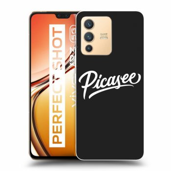 Picasee fekete szilikon tok az alábbi mobiltelefonokra Vivo V23 5G - Picasee - White